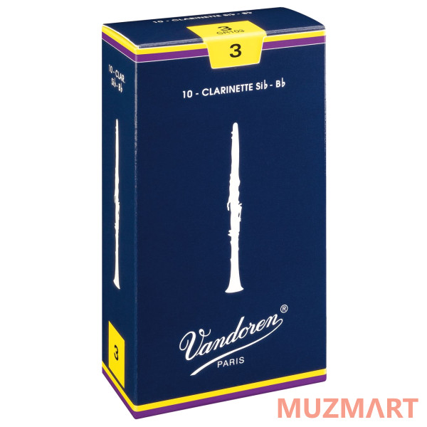 Vandoren Traditional 3.0 10-pack (CR103) Трости для кларнета