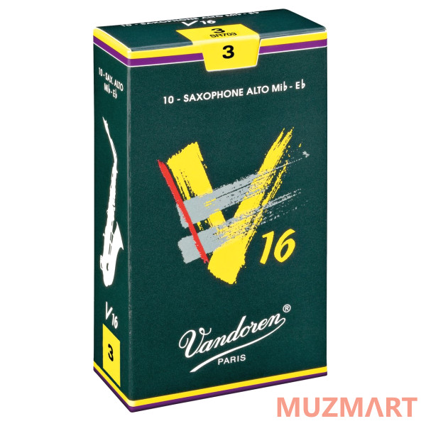 Vandoren V16 2.5 10-pack (SR7025) Трости для альт-саксофона