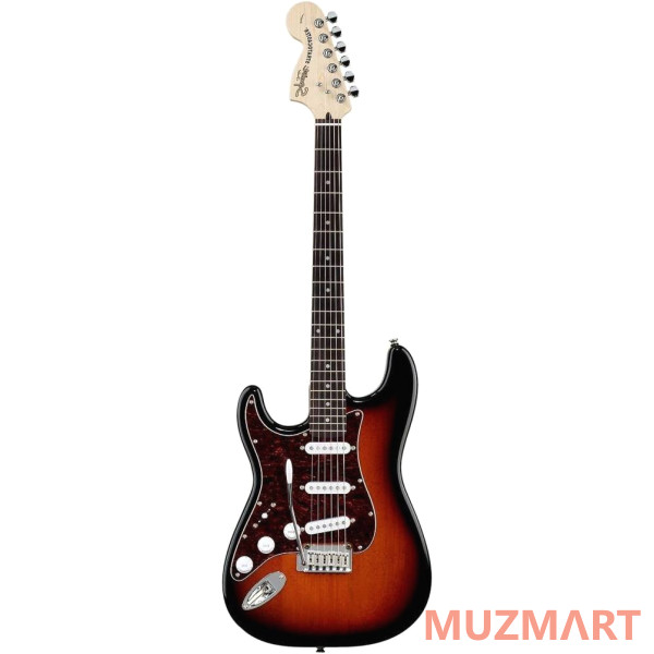Fender SQUIER STANDARD STRATOCASTER LEFT HAND ANTIQUE BURST Электрогитара
