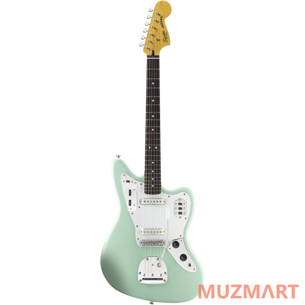 Fender SQUIER VINTAGE MODIFIED JAGUAR RW SURF GREEN Электрогитара