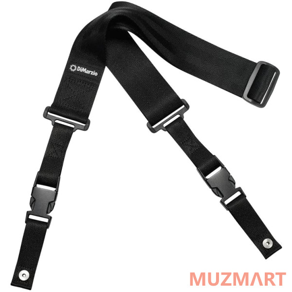DiMarzio DD2220BK CORDURA CLIPLOCK STRAP 2 INCH BLACK Ремень для электрогитары