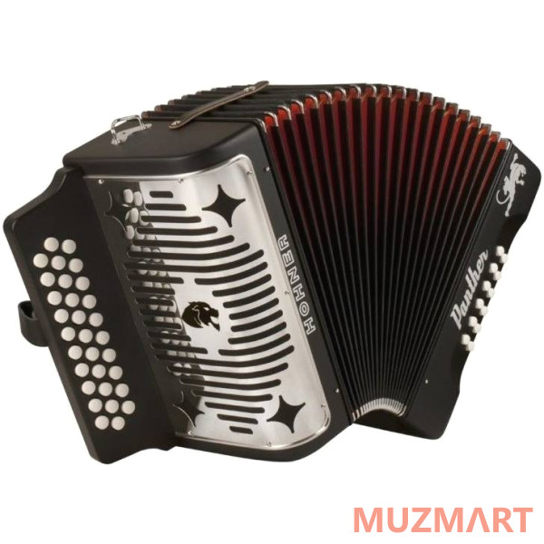 Hohner Panther GCF, black (A4800) Диатонический кнопочный аккордеон