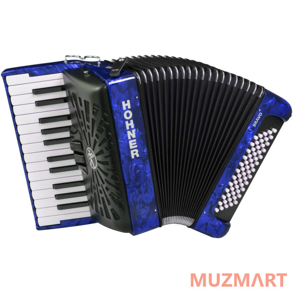 Hohner The New Bravo II 60 dark blue (A16982) Аккордеон 1/2