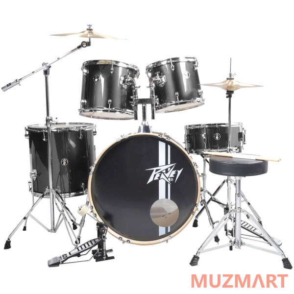 Peavey PV 5PC Drum Set - Black Барабанная установка