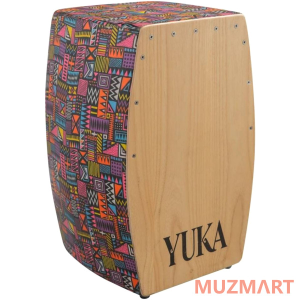 Yuka CAJ-PVC-FS AZTEC Кахон с фиксированным подструнником
