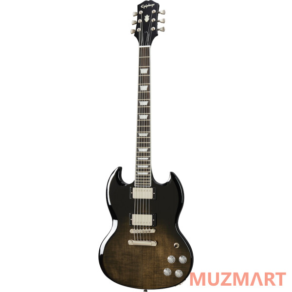 Epiphone SG Modern Figured Trans Black Fade Электрогитара