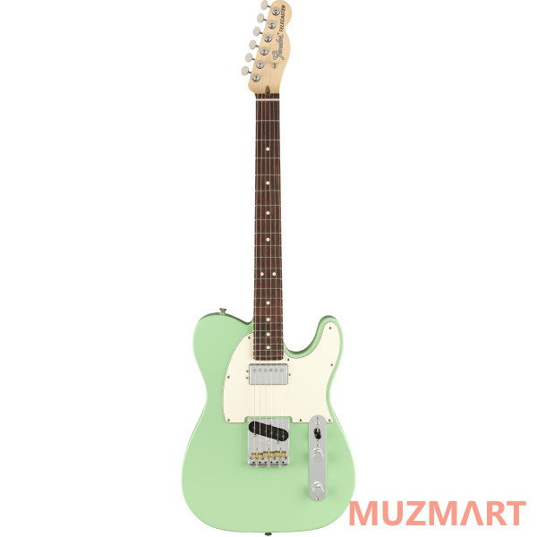 Fender AMERICAN PERFORMER TELECASTER® WITH HUMBUCKING, RW, SATIN SURF GREEN Электрогитара