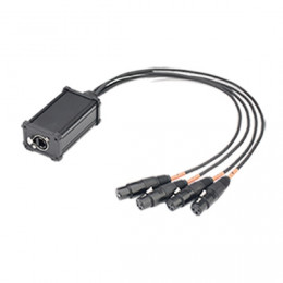 Soundking CXA032 DMX кабель, 4хXLR(3p)female - RJ-45