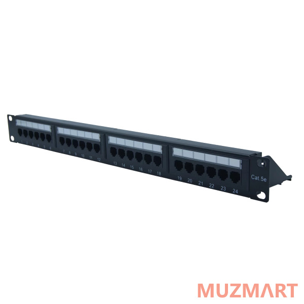 	Wize Pro W1U24CAT5E Патч-панель 19"