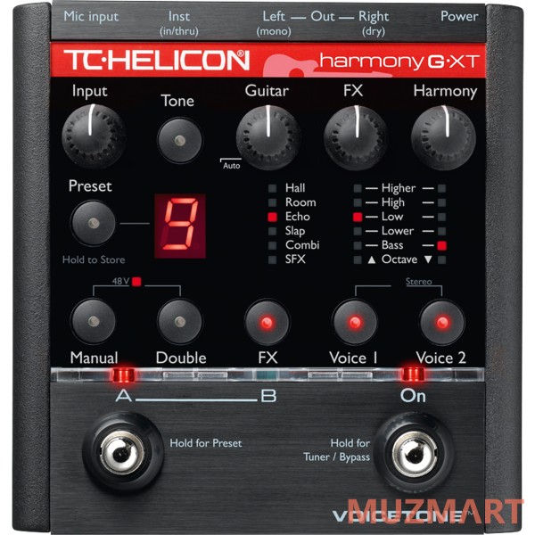 TC Helicon Voicetone HARMONY-G XT Вокальный процессор
