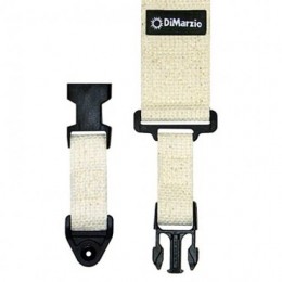 DiMarzio COTTON CLIPLOCK STRAP 2 INCH NATURAL DD2200CN Гитарный ремень
